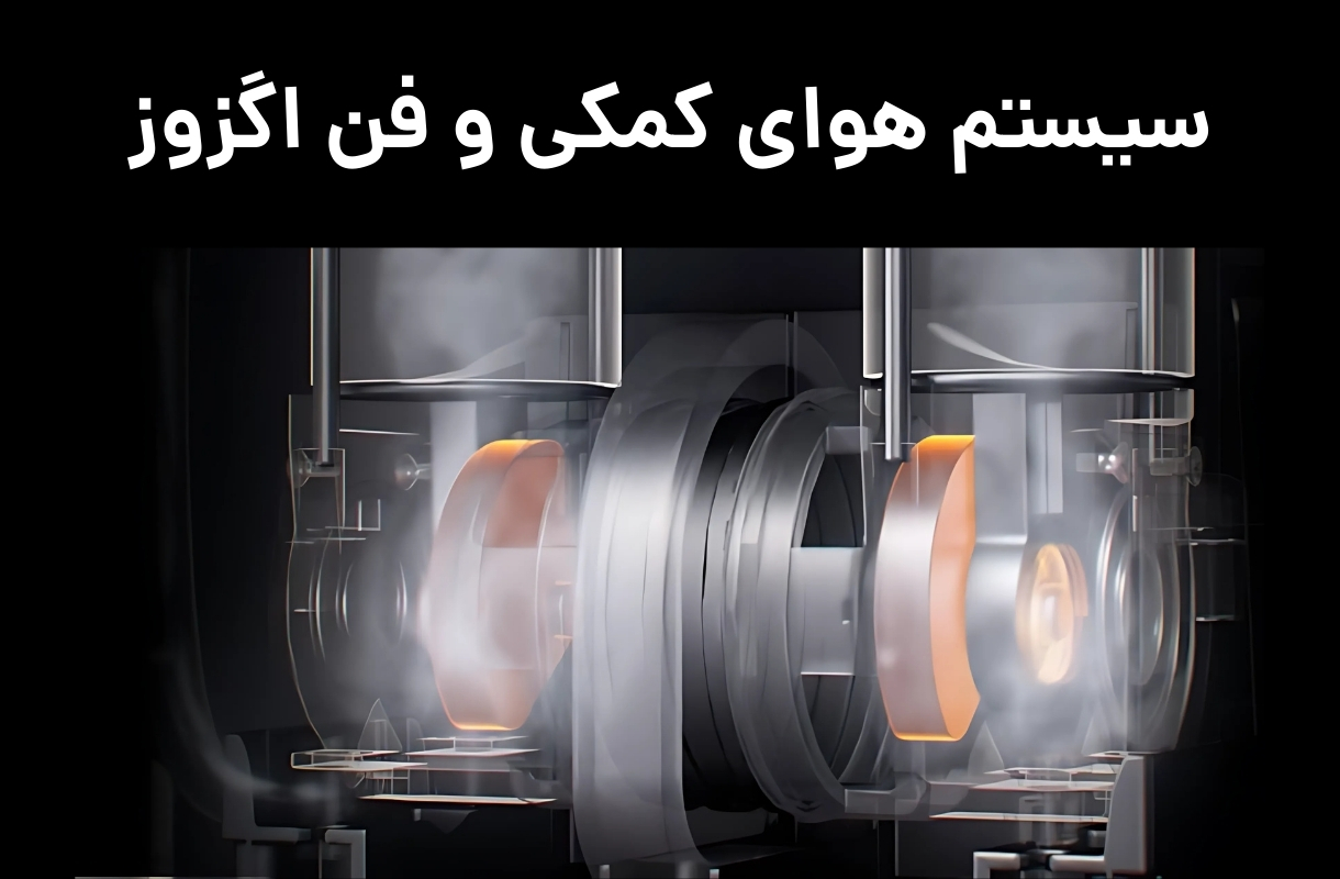 سیستم هوای کمکی و فن اگزوز لیزر برش و حکاکی ایکس تول P2S - قشم خرید